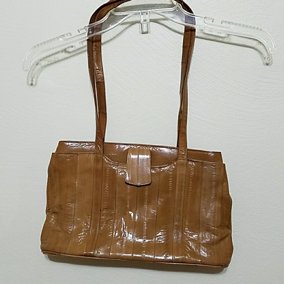 Handbags - B. Genuine Eel Skin Bag